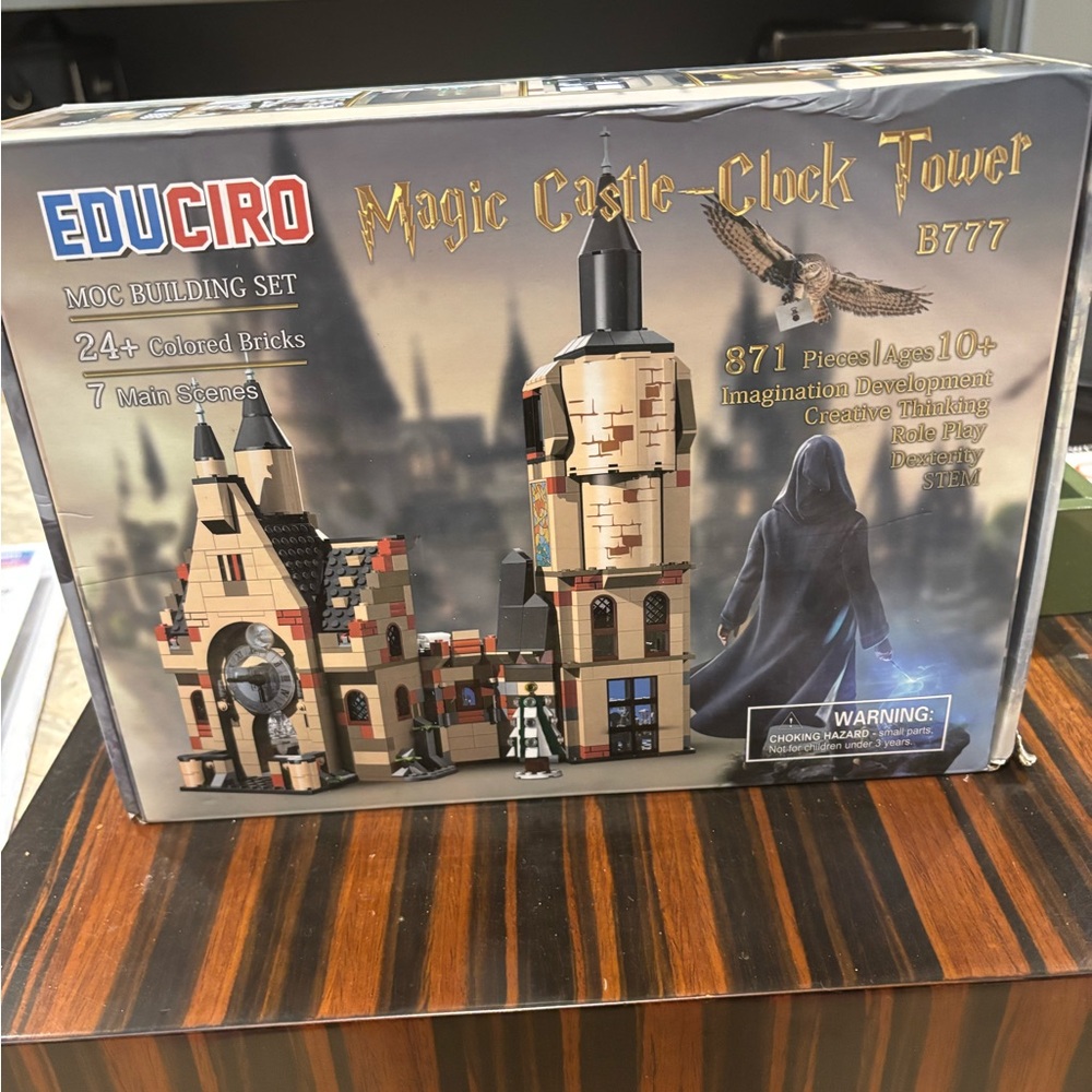 HARRY POTTERS /Magic Castle-Clock Tower / Building Set/EDUCIRO